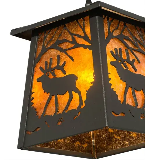 The Elk at Dawn by Meyda Lighting - Image 8