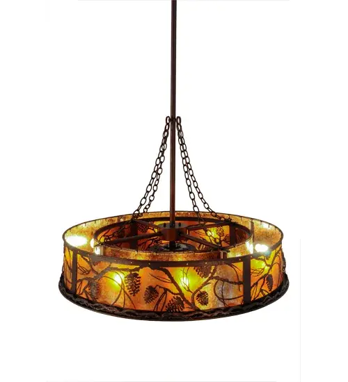 The Meyda Tiffany - Whispering Pines by Meyda Lighting - Image 4