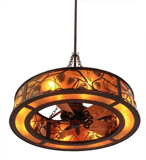 The Meyda Tiffany - Whispering Pines by Meyda Lighting - Image 6