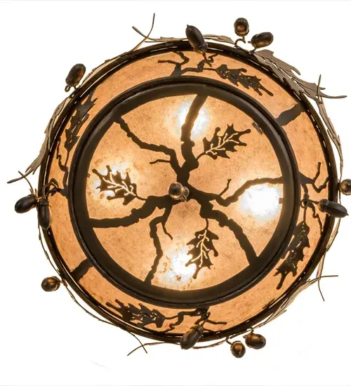 The Oak Leaf & Acorn by Meyda Lighting - Image 7