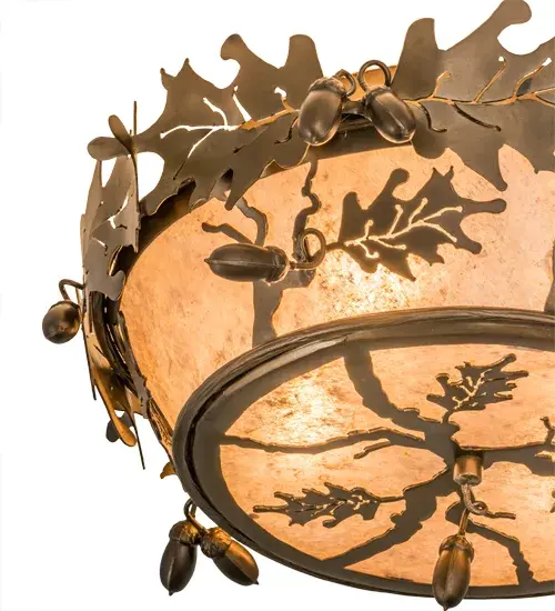 The Oak Leaf & Acorn by Meyda Lighting - Image 8