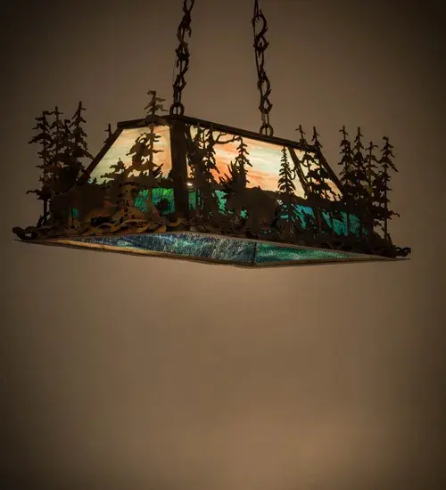 The Moose Through the Trees by Meyda Lighting - Image 1