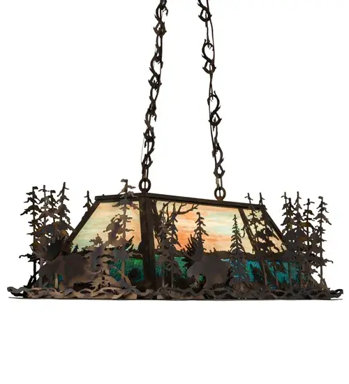 The Moose Through the Trees by Meyda Lighting - Image 11