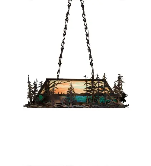The Moose Through the Trees by Meyda Lighting - Image 5