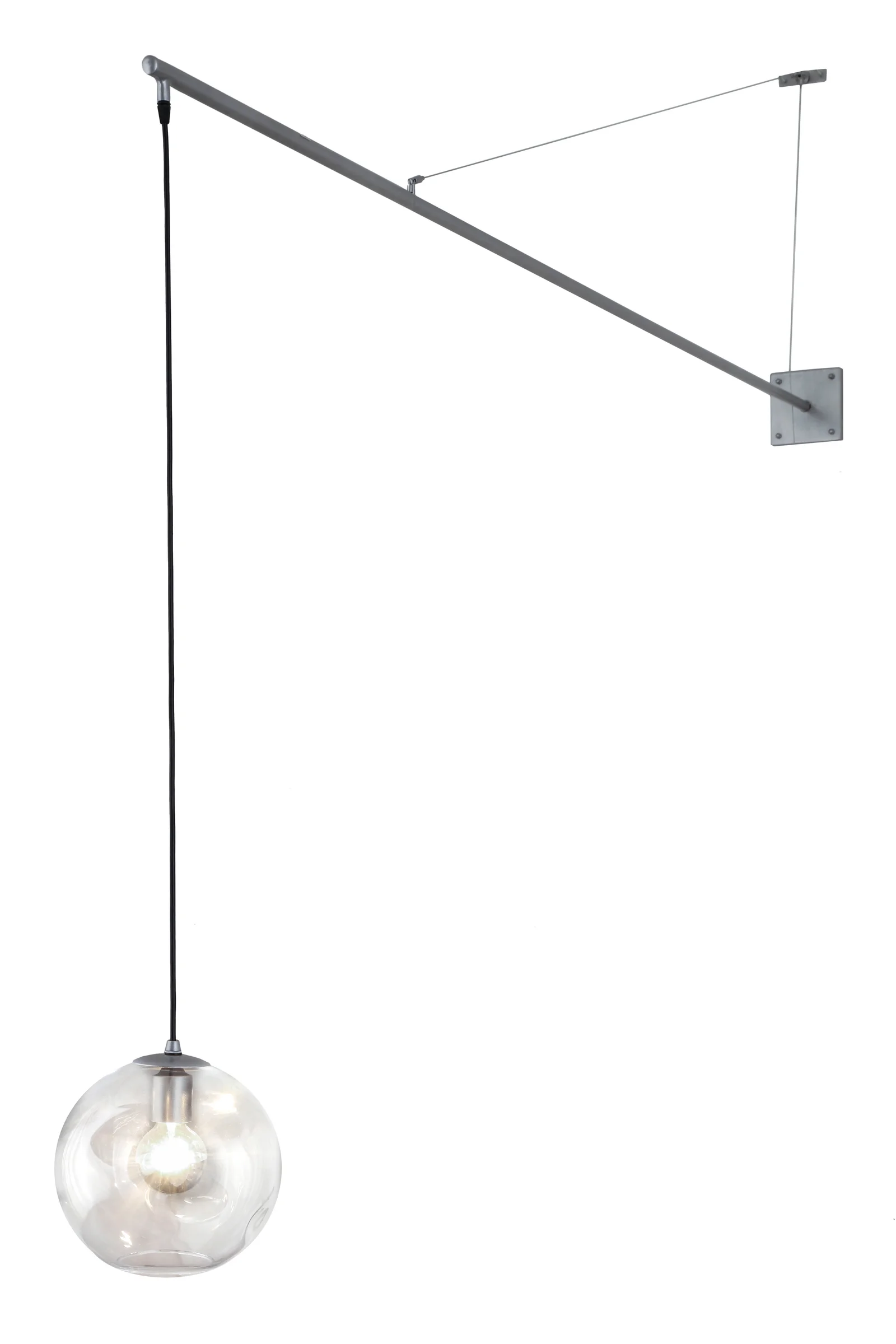 10" Wide Bola Drapera Pendant