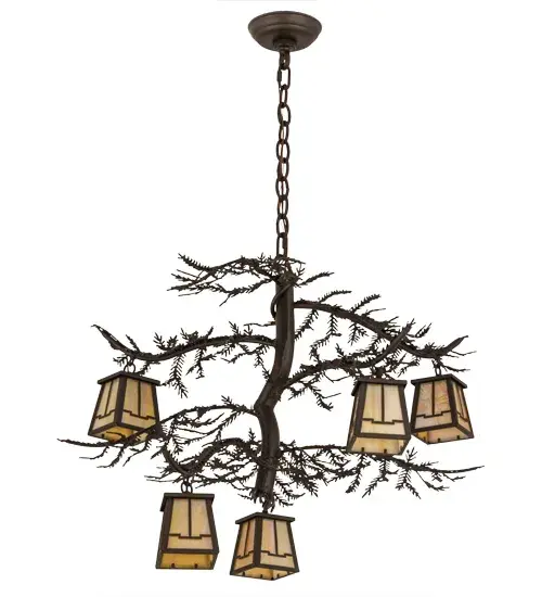 The Meyda Tiffany - Pine Branch by Meyda Lighting - Image 3