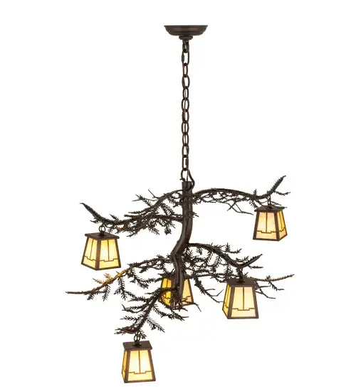 The Meyda Tiffany - Pine Branch by Meyda Lighting - Image 4