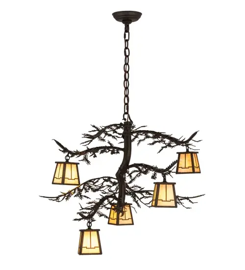 The Meyda Tiffany - Pine Branch by Meyda Lighting - Image 5