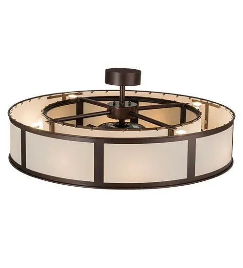 The Meyda Tiffany - Smythe Craftsman by Meyda Lighting - Image 4