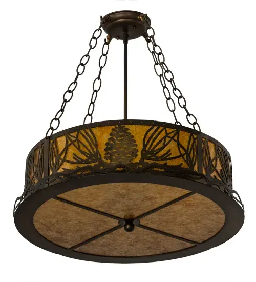 The Meyda Tiffany - Mountain Pine by Meyda Lighting - Image 3