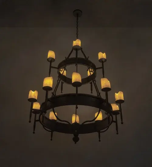 51" Wide Marta 2 Tier Chandelier - Image 1