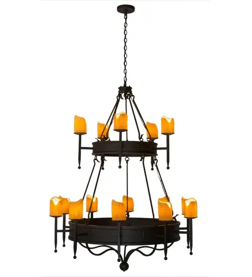 51" Wide Marta 2 Tier Chandelier - Image 5