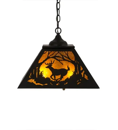 The Deer at Dawn by Meyda Lighting - Image 5