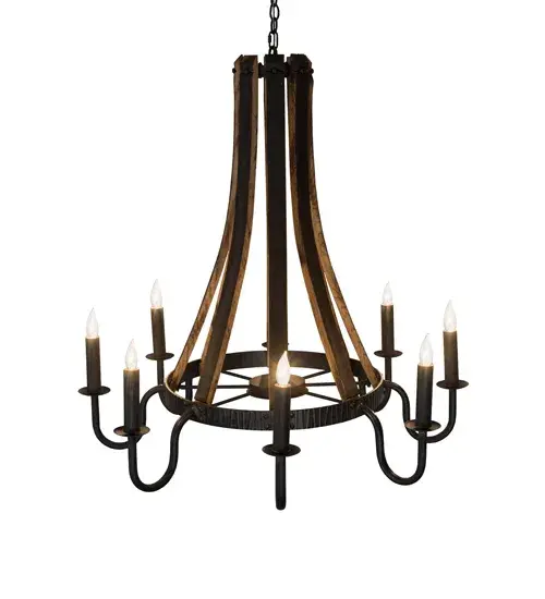 The Barrel Stave by Meyda Lighting - Image 4
