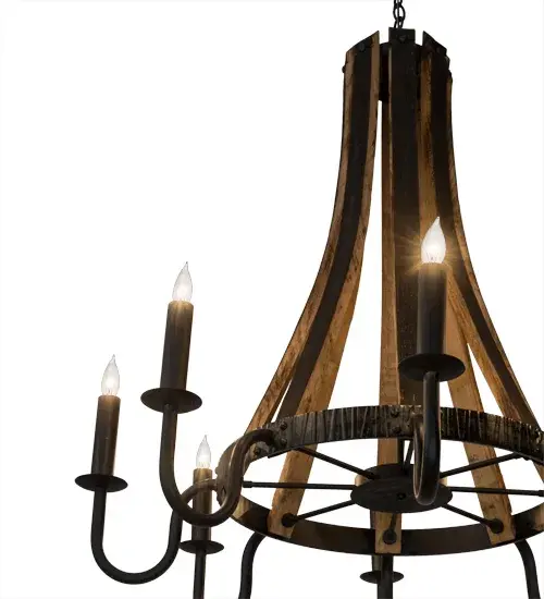 The Barrel Stave by Meyda Lighting - Image 8