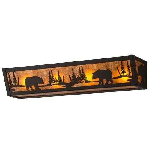 The Bear at Lake by Meyda Lighting - Image 2