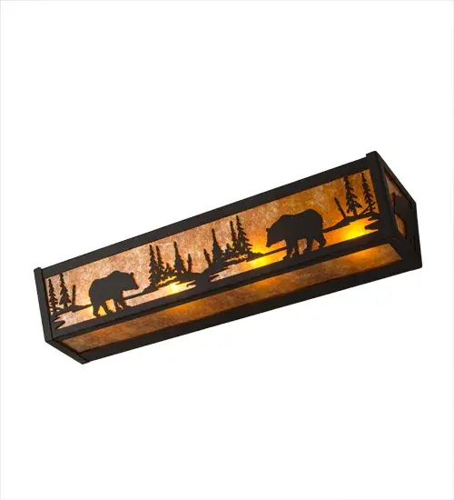 The Bear at Lake by Meyda Lighting - Image 6