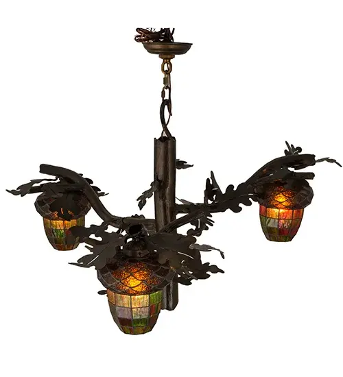 The Acorn Branch by Meyda Lighting - Image 4