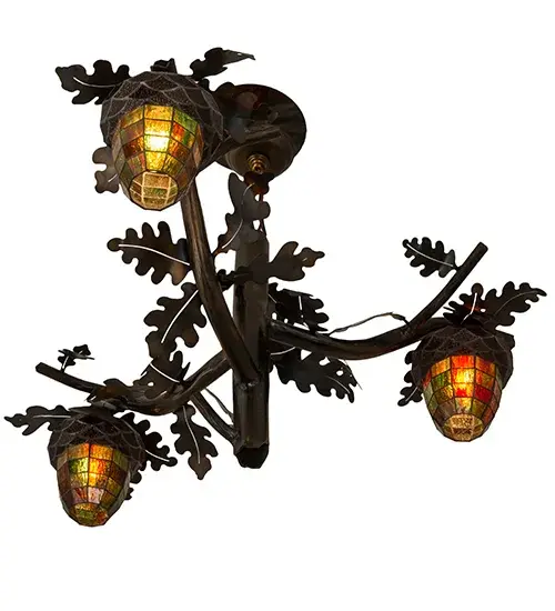 The Acorn Branch by Meyda Lighting - Image 6