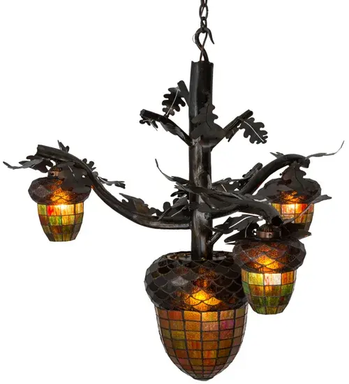 The Acorn Branch by Meyda Lighting - Image 4