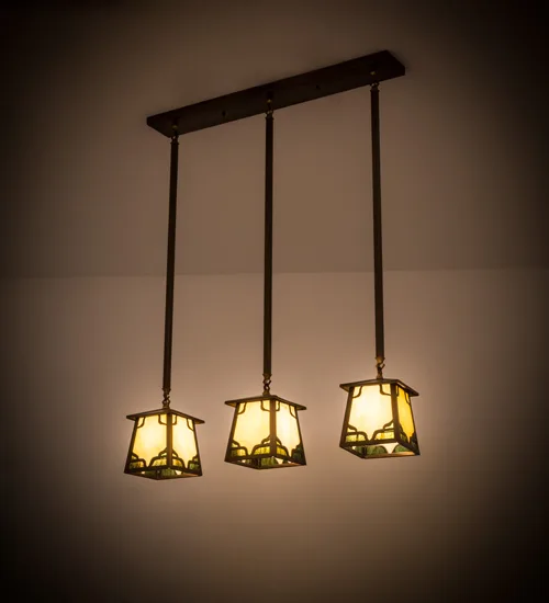 37.5"L Kirkpatrick 3 LT Island Pendant
