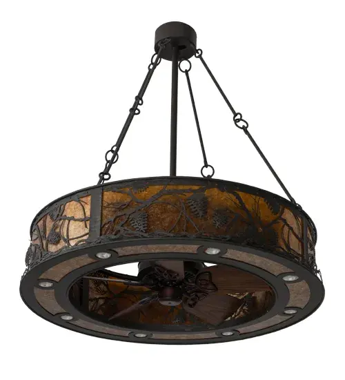 The Meyda Tiffany - Whispering Pines by Meyda Lighting - Image 3