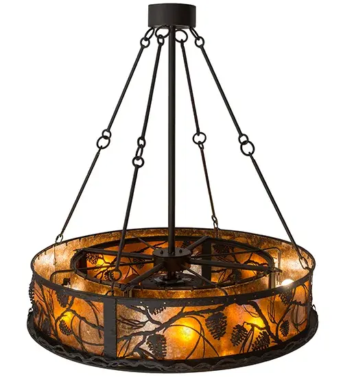 The Meyda Tiffany - Whispering Pines by Meyda Lighting - Image 4