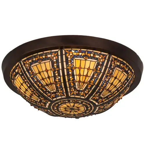 Every Meyda Tiffany item is a unique handcrafted work of art. Natural variations in the wide array of materials that we use to create each Meyda product make every item a masterpiece of its own. Photographs are a general representation of the product. Colors and designs will vary. - alternate view