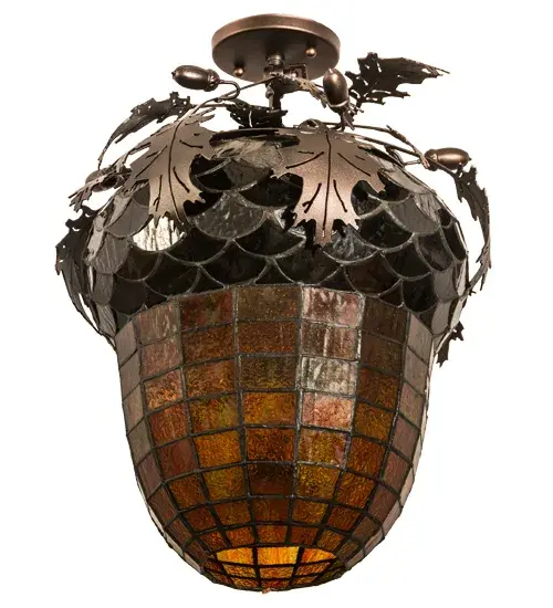 The Oak Leaf & Acorn by Meyda Lighting - Image 3