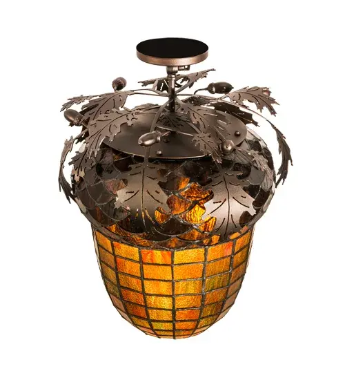 The Oak Leaf & Acorn by Meyda Lighting - Image 4