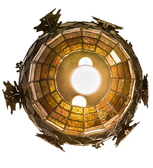The Oak Leaf & Acorn by Meyda Lighting - Image 8
