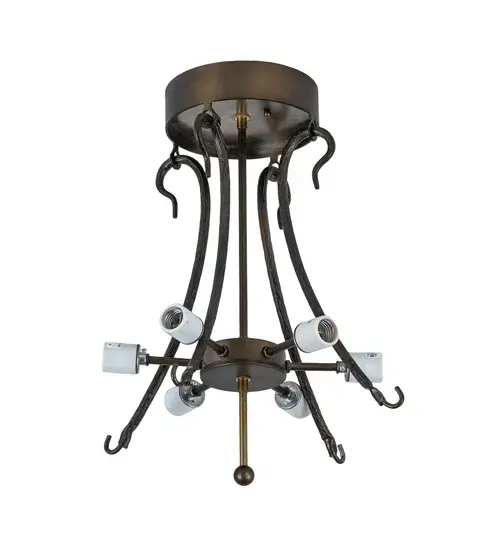 The Meyda Tiffany - Greenbriar Oak by Meyda Lighting - Image 11