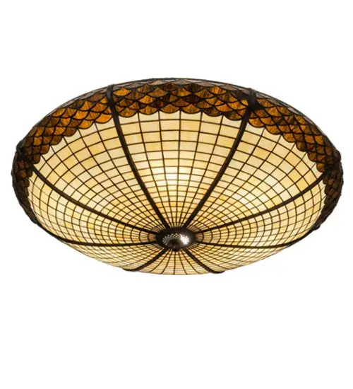 The Meyda Tiffany - Greenbriar Oak by Meyda Lighting - Image 7