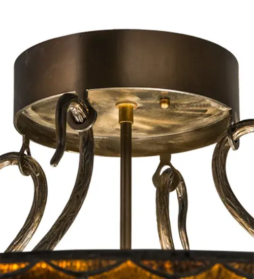 The Meyda Tiffany - Greenbriar Oak by Meyda Lighting - Image 10