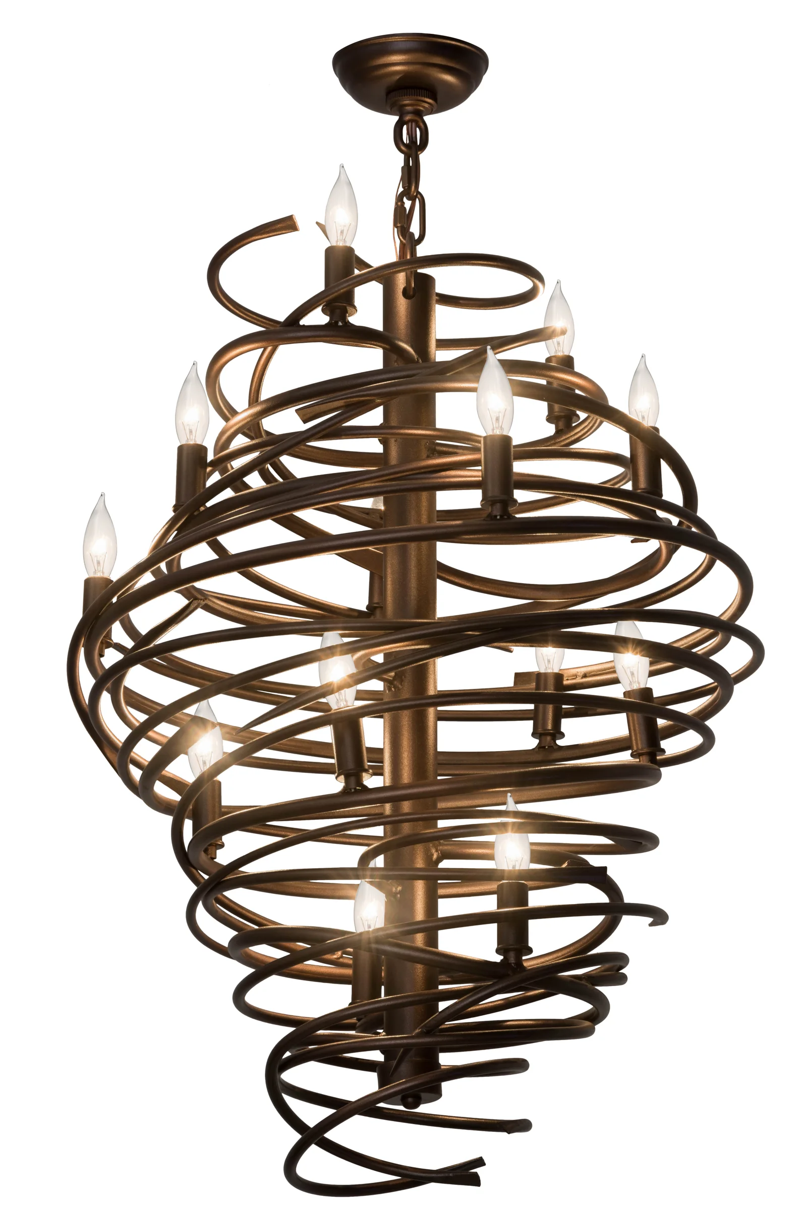 20"W Cyclone 13 LT Chandelier
