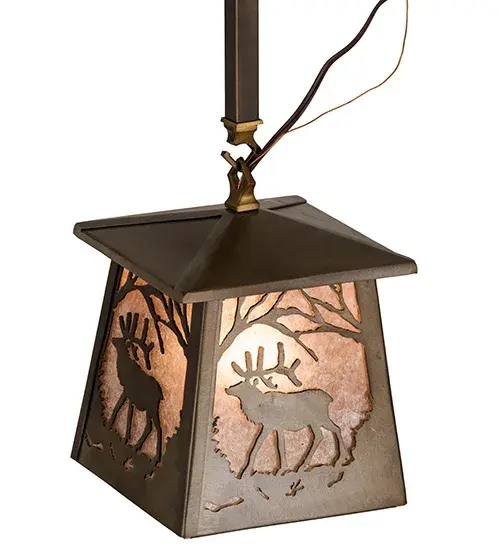 The Elk at Dawn by Meyda Lighting - Image 4