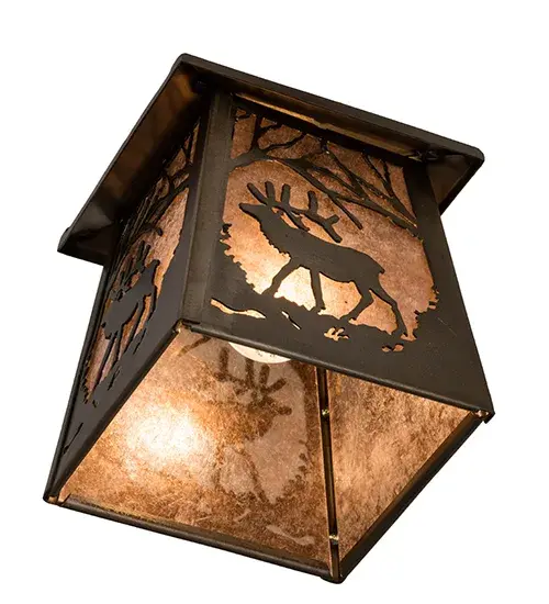 The Elk at Dawn by Meyda Lighting - Image 6
