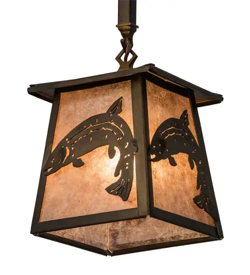 The Leaping Trout by Meyda Lighting - Image 2