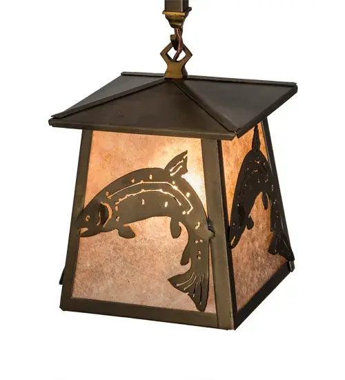 The Leaping Trout by Meyda Lighting - Image 4