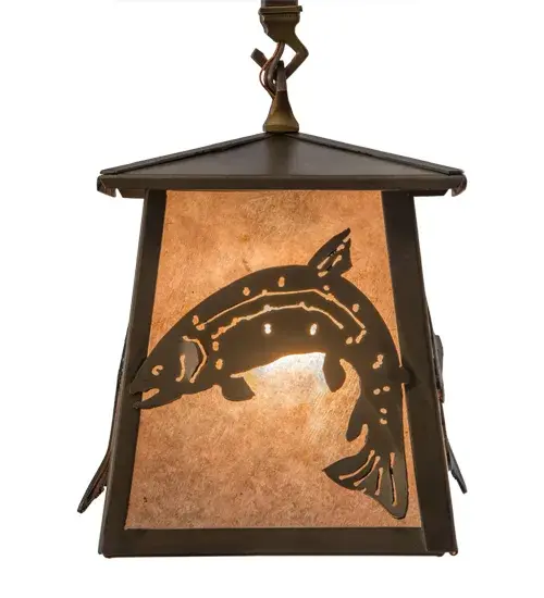 The Leaping Trout by Meyda Lighting - Image 5
