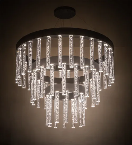 60"W Aquagen Three Tier Chandelier