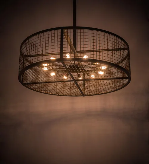60"W Paloma Golpe Pendant