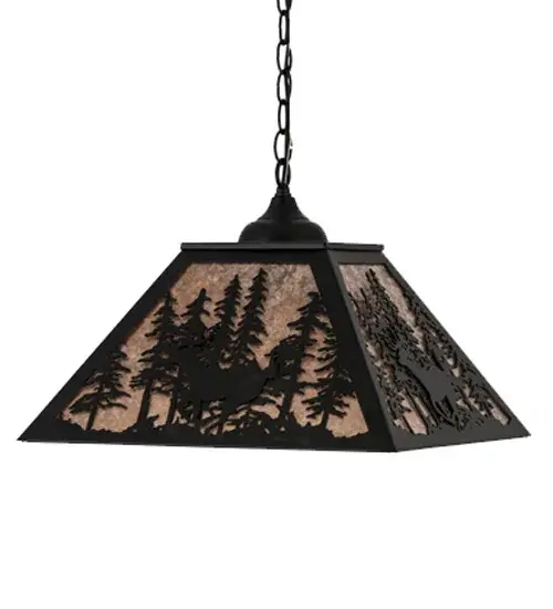 The Deer through the Trees by Meyda Lighting - Image 3