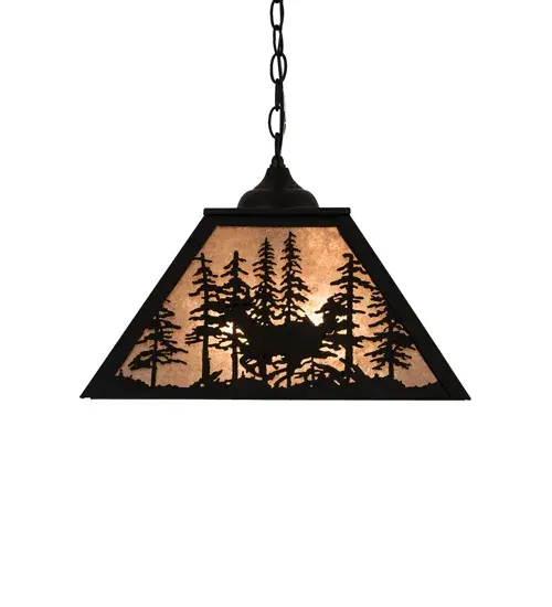 The Deer through the Trees by Meyda Lighting - Image 5
