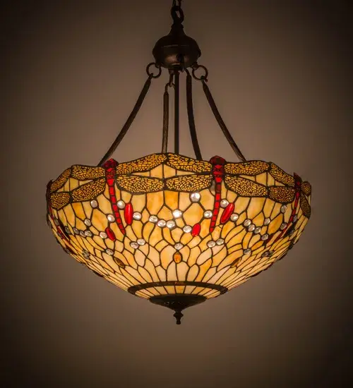 The Tiffany Hanginghead Dragonfly by Meyda Lighting - Image 1