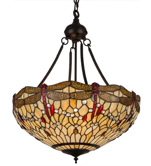 The Tiffany Hanginghead Dragonfly by Meyda Lighting - Image 2