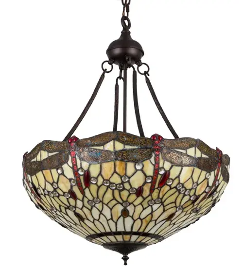 The Tiffany Hanginghead Dragonfly by Meyda Lighting - Image 3