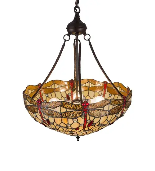 The Tiffany Hanginghead Dragonfly by Meyda Lighting - Image 4