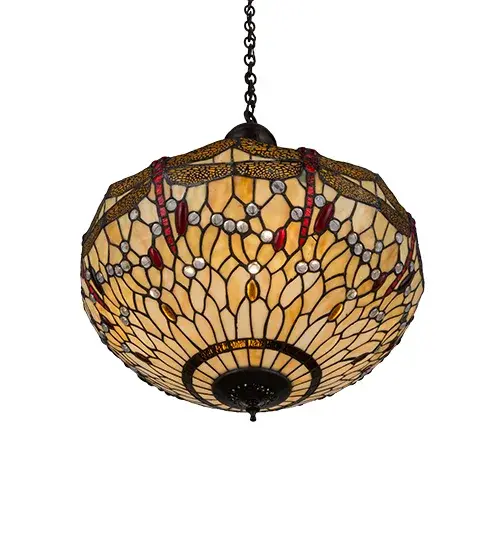 The Tiffany Hanginghead Dragonfly by Meyda Lighting - Image 6