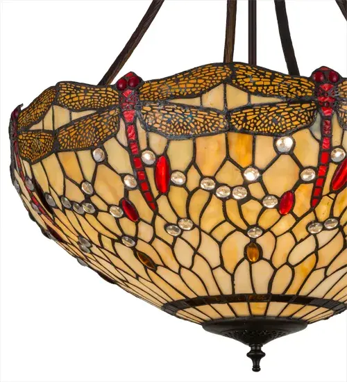 The Tiffany Hanginghead Dragonfly by Meyda Lighting - Image 8